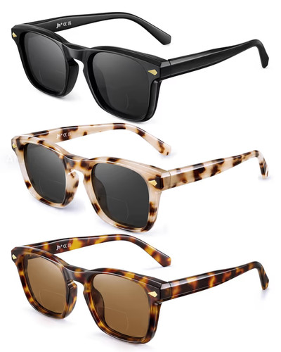Pack unisex bifocal - 3, square