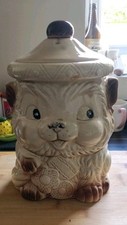 ONLY FOOLS & HORSES LION COOKIE / CIGAR JAR VINTAGE MADE IN JAPAN 