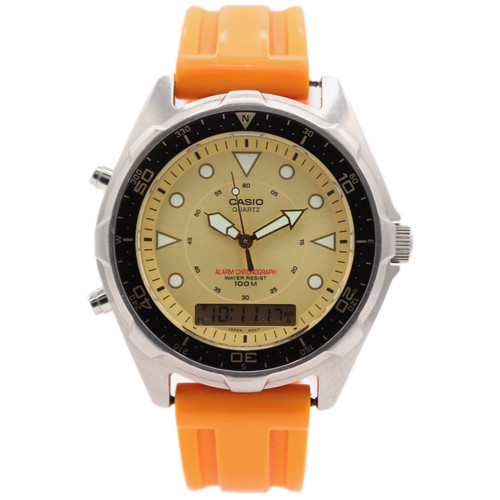 45mm casio alarm - 45mm, chronograph