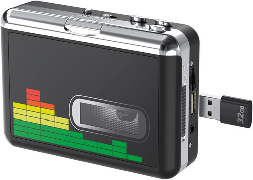 Usb cassette player tape - cassette, to