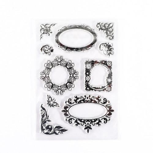 Silicone clear stamp - stamp, for