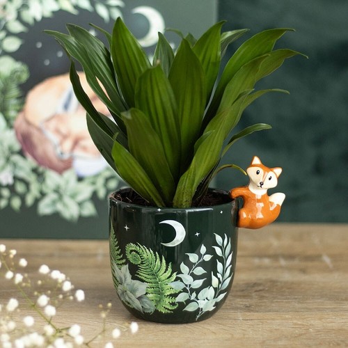 Green forest planter woodland - green,