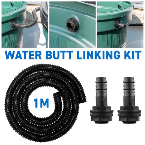 Waterbutt rain barrel - barrel, overflow