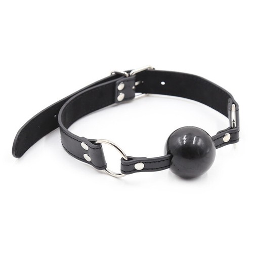 Leather black soft rubber - soft,
