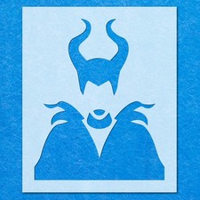 Maleficent Disney Stencil