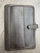 Vintage Filofax Personal Ranger Organiser Brown Faux Leather 6 Ring Planner