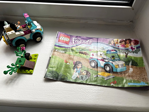 Lego friends vet ambulance - lego,