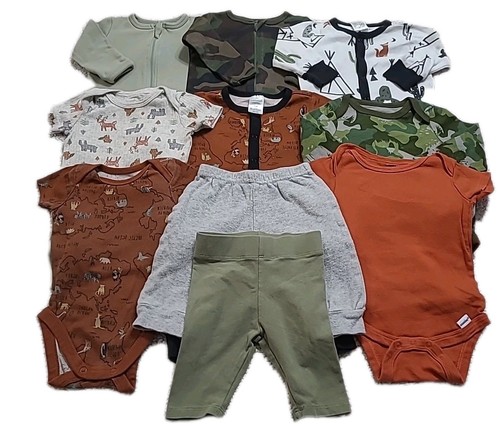 10pc baby boys months - 10pc,