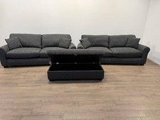 Lisbon Fabric 4 & 4 Seater
