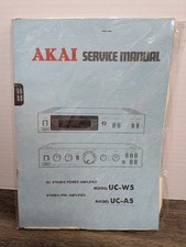 Akai Model UC-W5 UC-A5 Power