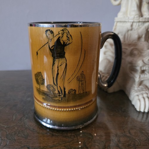Vintage mug tankard - mug,