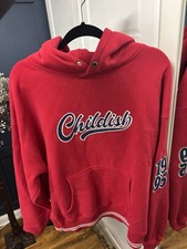 Childish Turbo Hoodie Mens Large Red Limited Edition 1995 TGF Bro