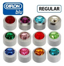 Caflon Silver Plated Diamante Ball Ear-piercing Hypoallergenic Studs 4mm