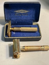 Gold gillette safety - gold,