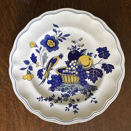 Spode blue bird dinner plate - blue,