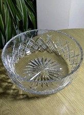 Thomas Webb crystal fruit bowl