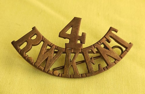 Brass 4th battalion - 4th.,