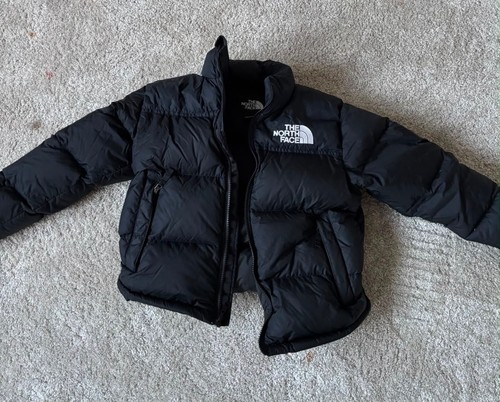 North face puffer jacket - north, black