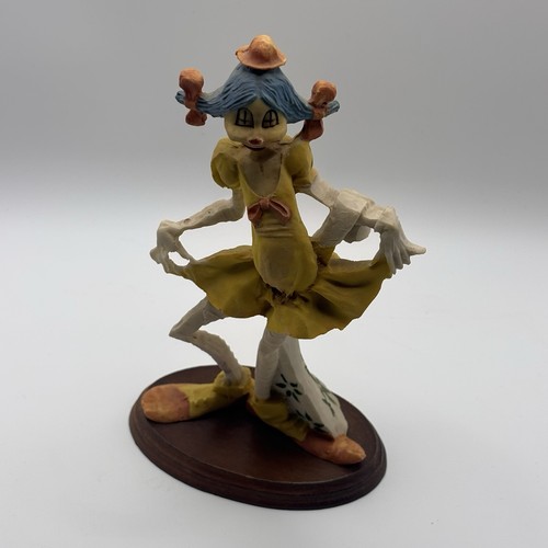 Vintage clown figurine - clown, wooden