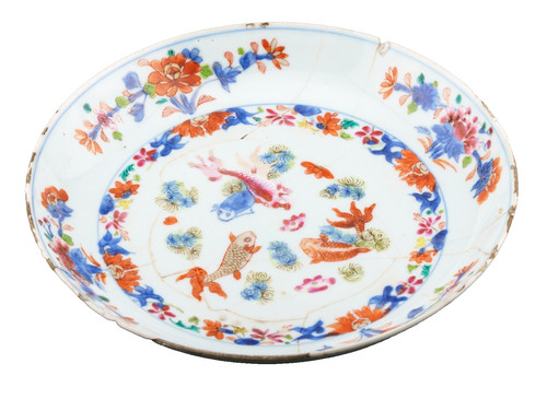 Chinese porcelain plate dish - chinese,