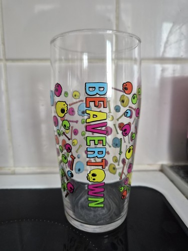 Beavertown pint glass neck oil - glass,