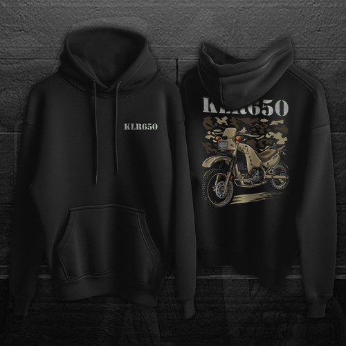 Hoodie for kawasaki klr650 - for,