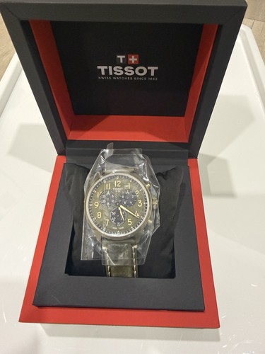 New tissot chrono - new, 45mm