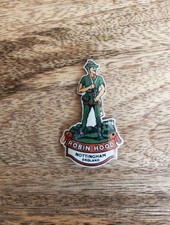 Robin hood head badge - hood,