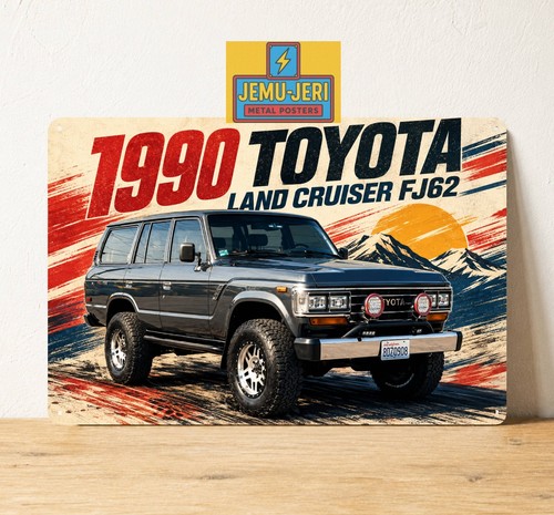 Toyota land cruiser fj62 1990 - toyota,