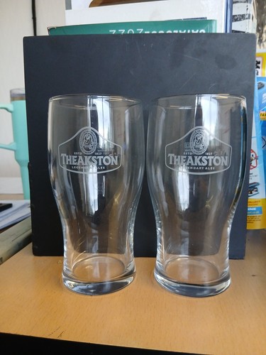 Theakstons pint tulip - theakstons, glasses