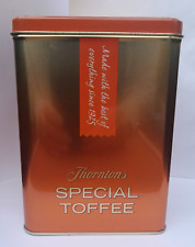 VTG 2002 THORNTONS SPECIAL TOFFEE EMPTY ADVERTISING TIN