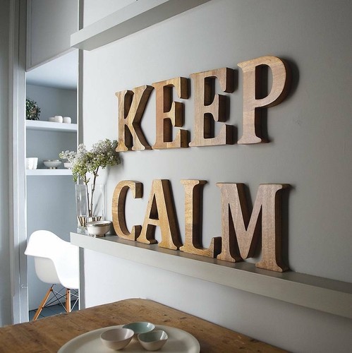 Next real wood letters - next, large