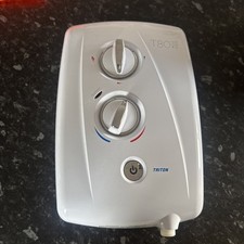 Triton T80 Easi-Fit+ White Manual Electric Home Shower 9.5kW SFX8009EFPW