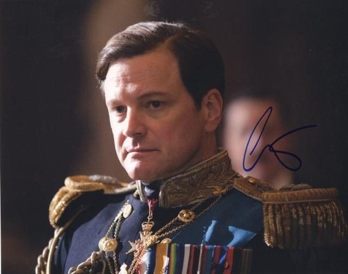 Colin firth hand signed - colin, 8