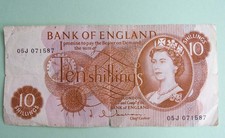 GB Ten Shillings Note