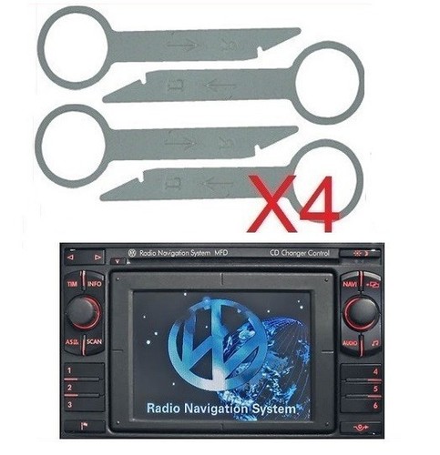 Radio removal keys - radio, vw