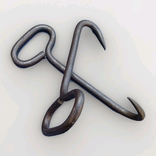 Vintage hay bale hooks - hay,