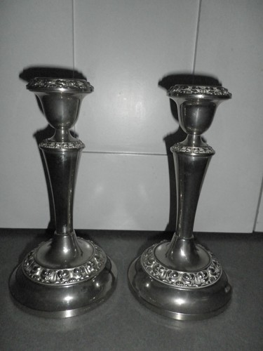 Candlesticks ianthe pair of - ianthe,pair,