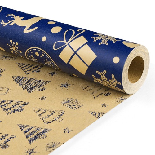 Christmas wrapping paper roll - christmas,