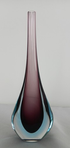 Flavio poli murano glass - murano, vase