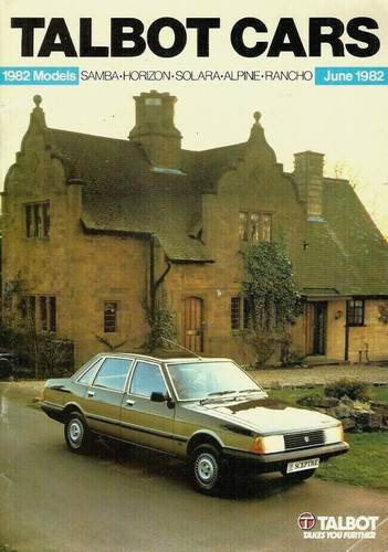 Talbot cars june 1982 - june,