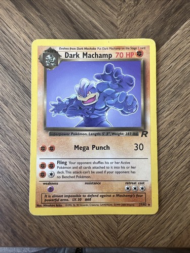Pokémon tcg dark - pokémon,