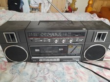 Vintage 1980s Panasonic RX-C37L ghetto blaster great condition working.