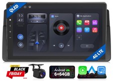 For BMW E46 320 330 Android 13 6+64GB CarPlay Car Stereo Radio Sat Nav Head Unit