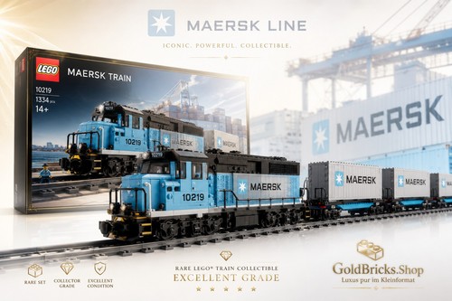 Lego 10219 maersk train misb - maersk,