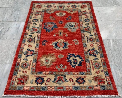 4x3 hand knotted afghan - ft,