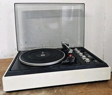 Dynatron Carnival HFC-37 Record Player Turntable w/ Garrard SP25 MK III White