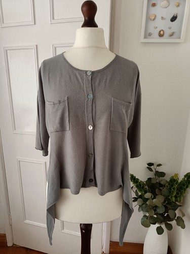 Bitte kai rand grey cardigan - bitte,