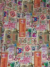 Cotton fabric remnant 4.5m X