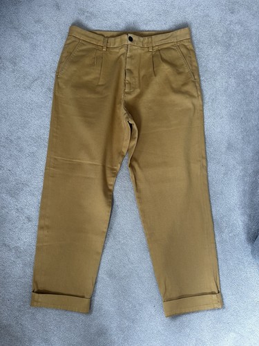 Men zara pleated chinos - zara,